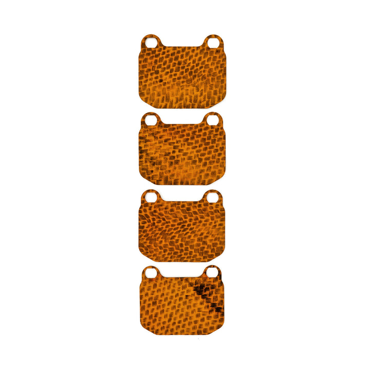 HEL Performance Carbon Fiber Brake Pad Shims for Mitsubishi Lancer Evo 9 2005-2007