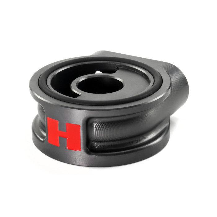HEL Non-Thermostatic Oil Filter Sandwich Plate - Attacking the Clock Racing