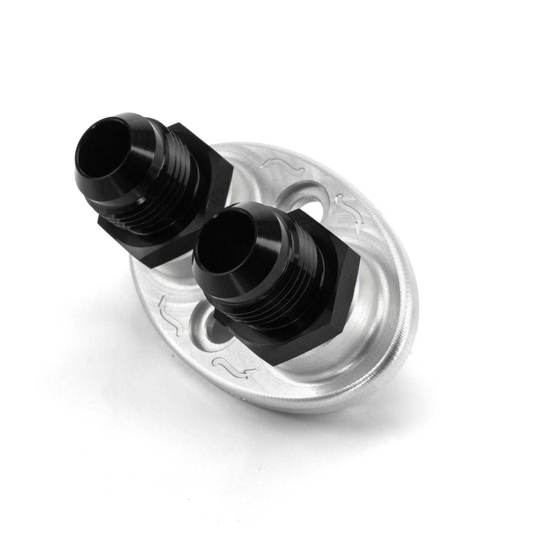 HEL Performance AN6 AN8 AN10 AN12 Twin Bulkhead Firewall Pass Through Connector