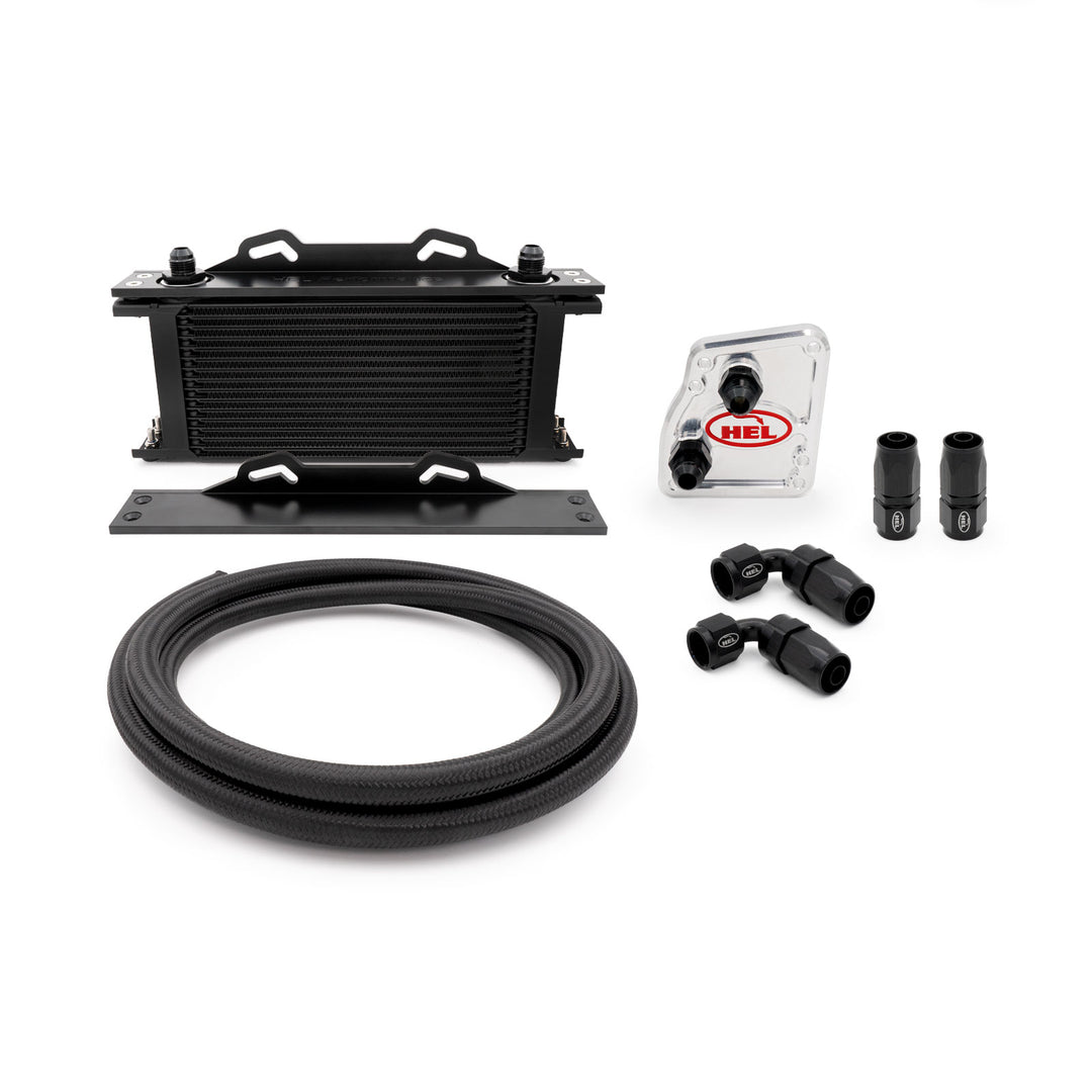 HEL Performance Oil Cooler Kit BMW 1 Series E81, E82, E87, E88 116i, 118i, 120i (N43, N45, N45N, N46, N46N Engines) - Attacking the Clock Racing