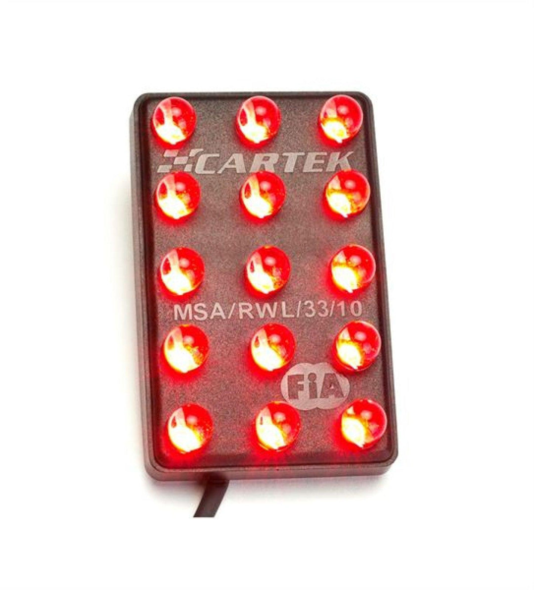 Cartek FIA Rain Light (Static)- Horizontal Mount - Attacking the Clock Racing