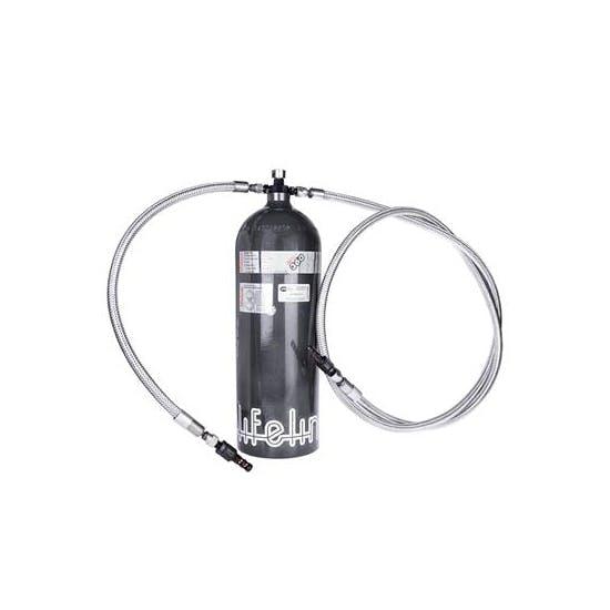 Lifeline Zero 360 SFI 17.1 10lbs Automatic System - Braided Stainless Steel Hose (H) - Attacking the Clock Racing