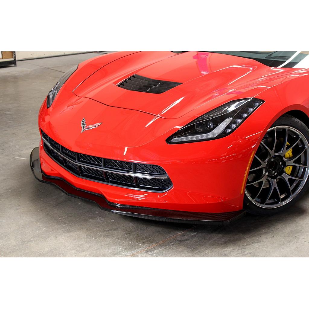Chevrolet Corvette C7/ C7 Z06 Carbon Fiber Front Air Dam / Splitter / Lip 2014 - 2019