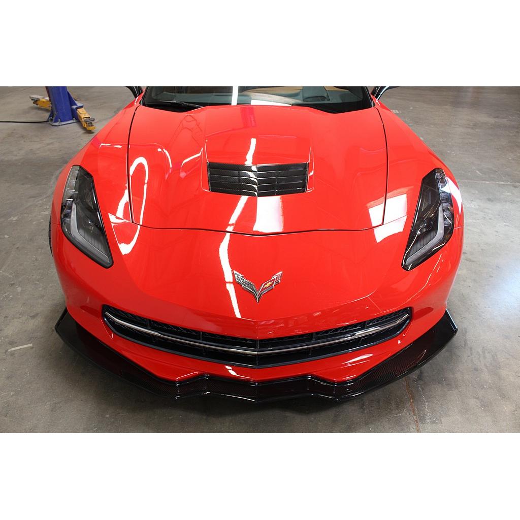 Chevrolet Corvette C7/ C7 Z06 Carbon Fiber Front Air Dam / Splitter / Lip 2014 - 2019