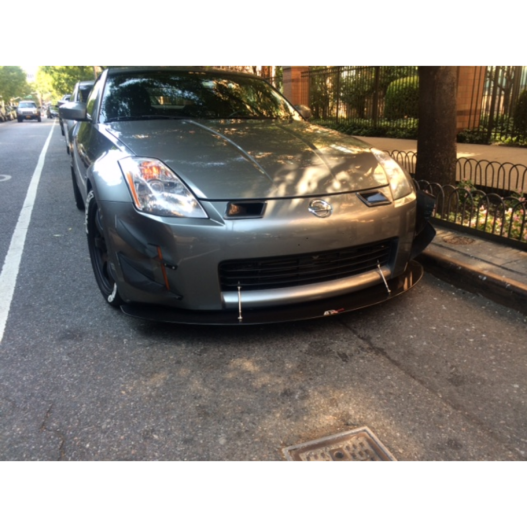Nissan 350Z Carbon Fiber Front Wind Splitter 2002-2008