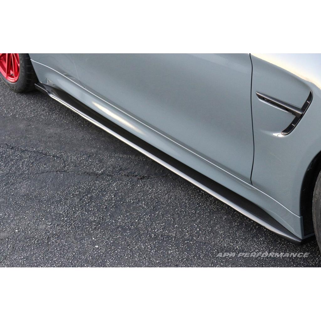 BMW F82 M4 Carbon Fiber Side Rocker Extension/ Side Skirt