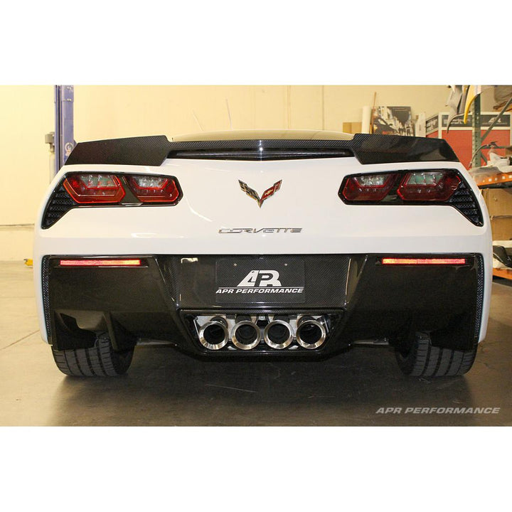 Carbon Fiber Chevrolet Corvette C7 / C7 Z06 Exhaust Heat Shields 2014-2019