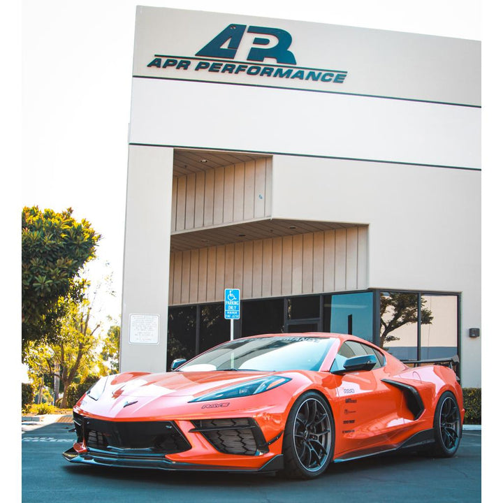 Chevrolet Corvette C8 Front Bumper Canards 2020-UP