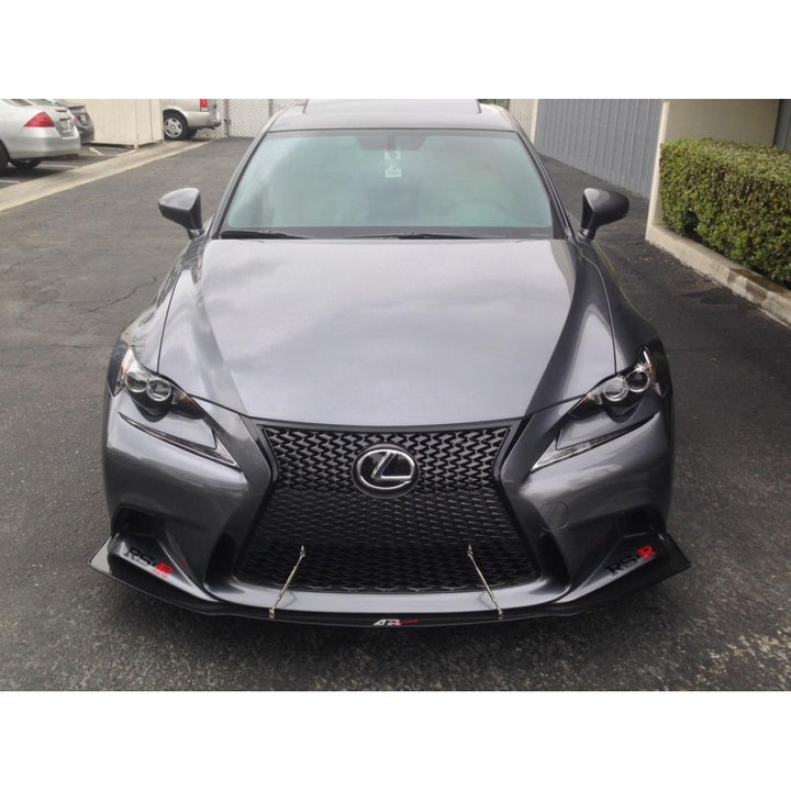 Lexus IS-250 / IS-300 F Sport Bumper Carbon Fiber Front Wind Splitter 2014-2015
