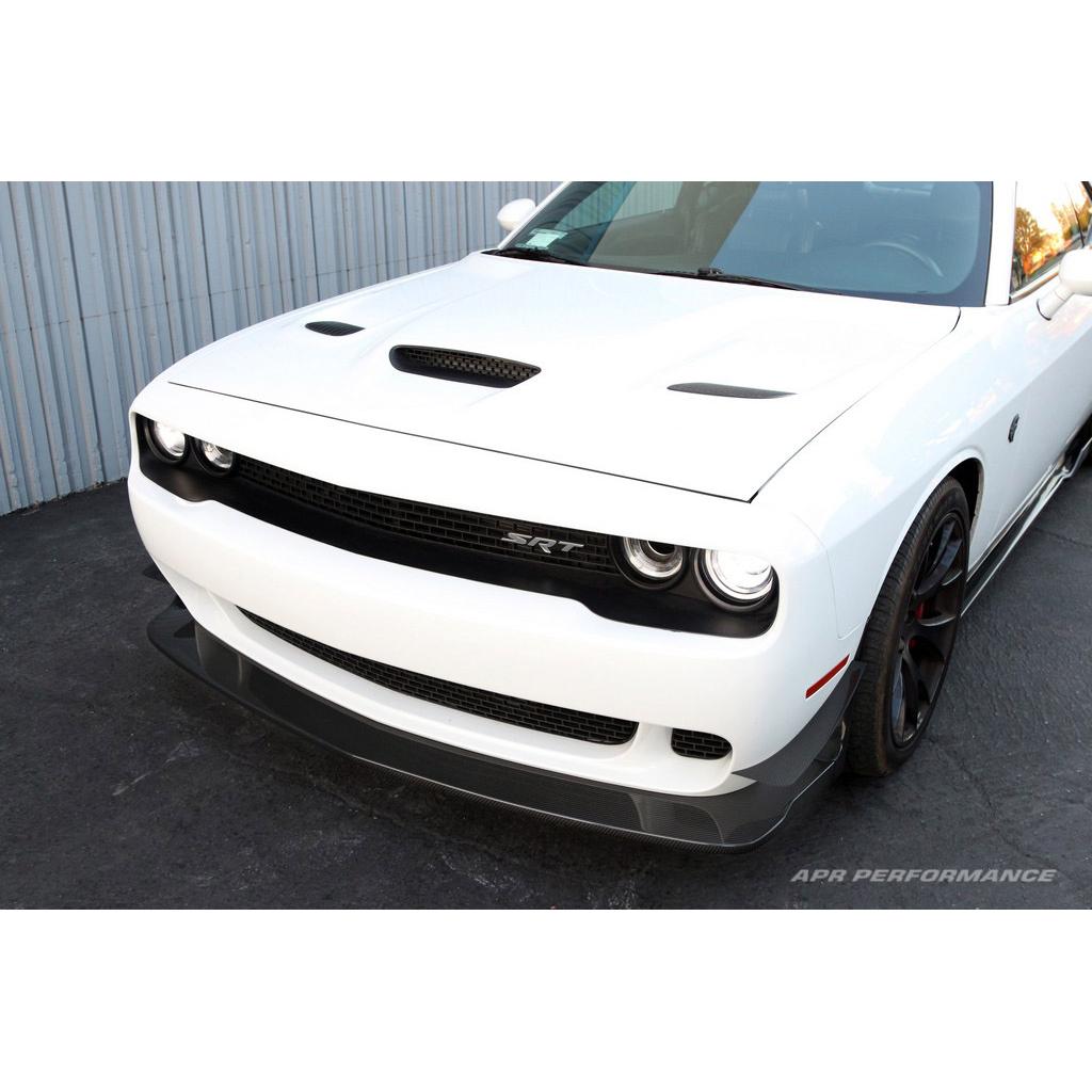 Carbon Fiber Dodge Challenger Hellcat Front Air Dam / Lip 2015-2023