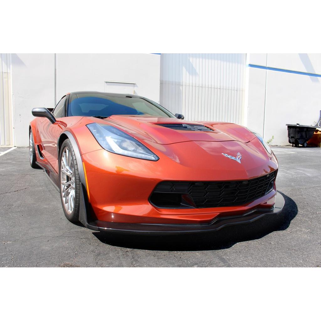 Carbon Fiber Chevrolet Corvette C7 Z06 Track Pack Aero Kit 2015 - 2019 (Version 2)