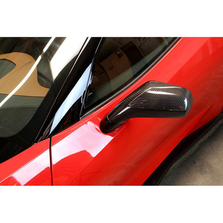 Carbon Fiber Chevrolet Corvette C7 Stingray / Z06 Replacement Mirrors 2014-2019