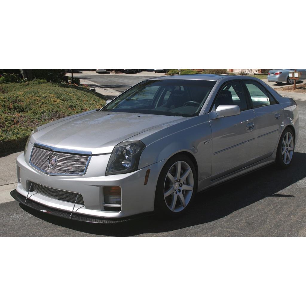 Cadillac CTS-V Sedan Carbon Fiber Front Wind Splitter 2004-2007