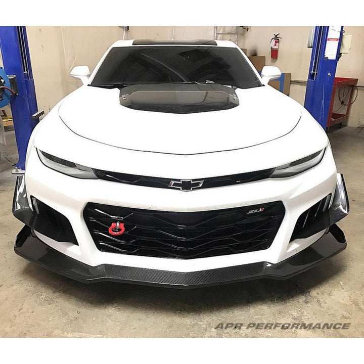 Chevrolet Camaro ZL1 Front Bumper Carbon Fiber Canards 2017-2024