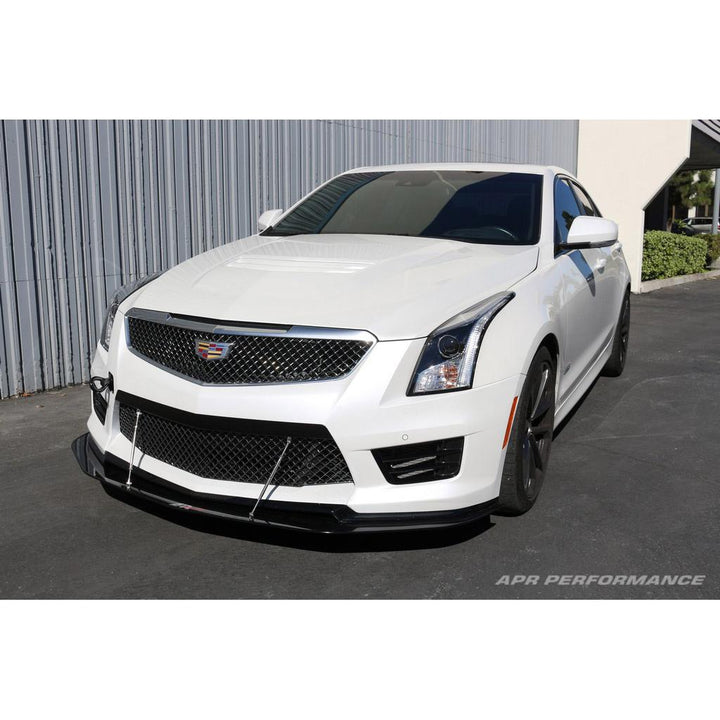 Cadillac ATS-V Carbon Fiber Front Wind Splitter 2016-2019 (Non-Carbon Package)