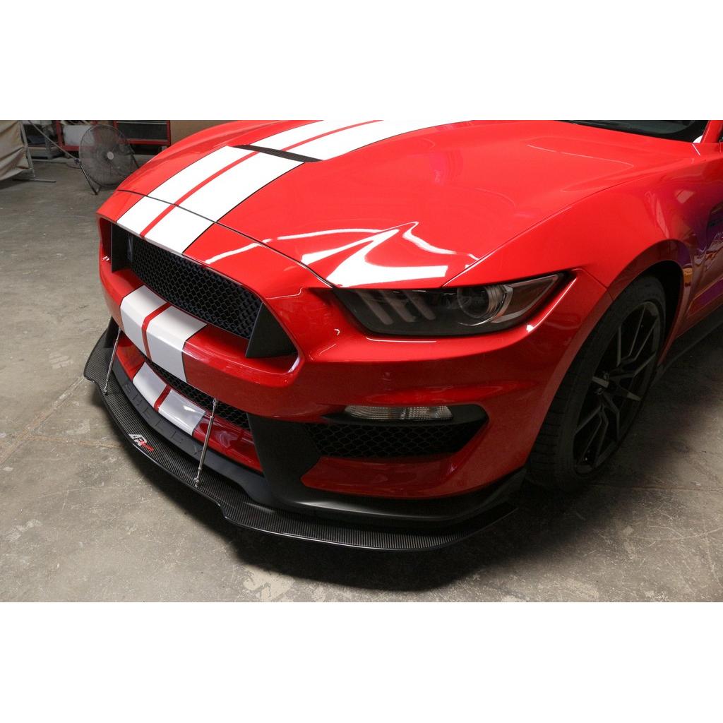 Ford Mustang S550 Shelby GT350 / GT350R Carbon Fiber Front Wind Splitter 2015-2023