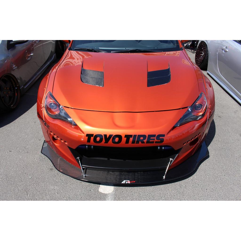 Scion FR-S/ Subaru BRZ RB Version 2 Carbon Fiber Front Wind Splitter 2013-2016