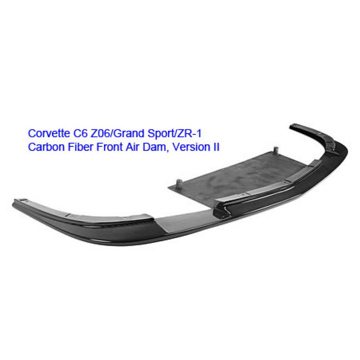 Chevrolet Corvette C6 Z06 Carbon Fiber Front Air Dam/ Splitter/ Lip Version 2 2006-2013 ( Z06 / Grand Sport only)