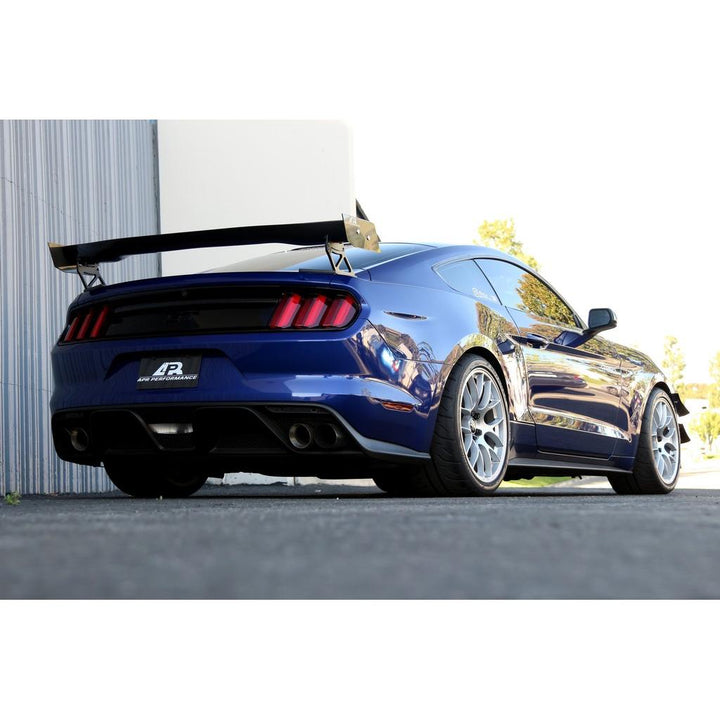 Ford Mustang Shelby GT350 GT500 S550 2015-2017 GTC-200 Carbon Fiber Adjustable Wing