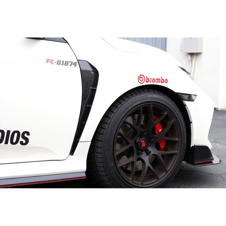 Carbon Fiber Honda FK8 Civic Type R Fender Vents 2017 - 2021