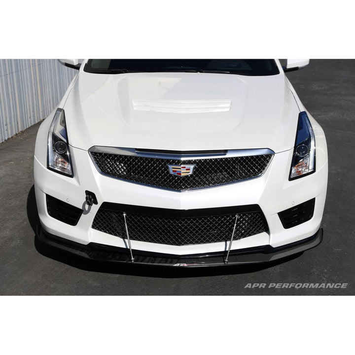 Cadillac ATS-V Carbon Fiber Front Wind Splitter 2016-2019 (Non-Carbon Package)