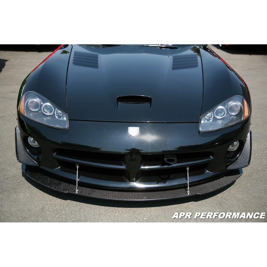Dodge Viper SRT-10 Carbon Fiber w. Honeycomb Core Front Wind Splitter 2003-2010