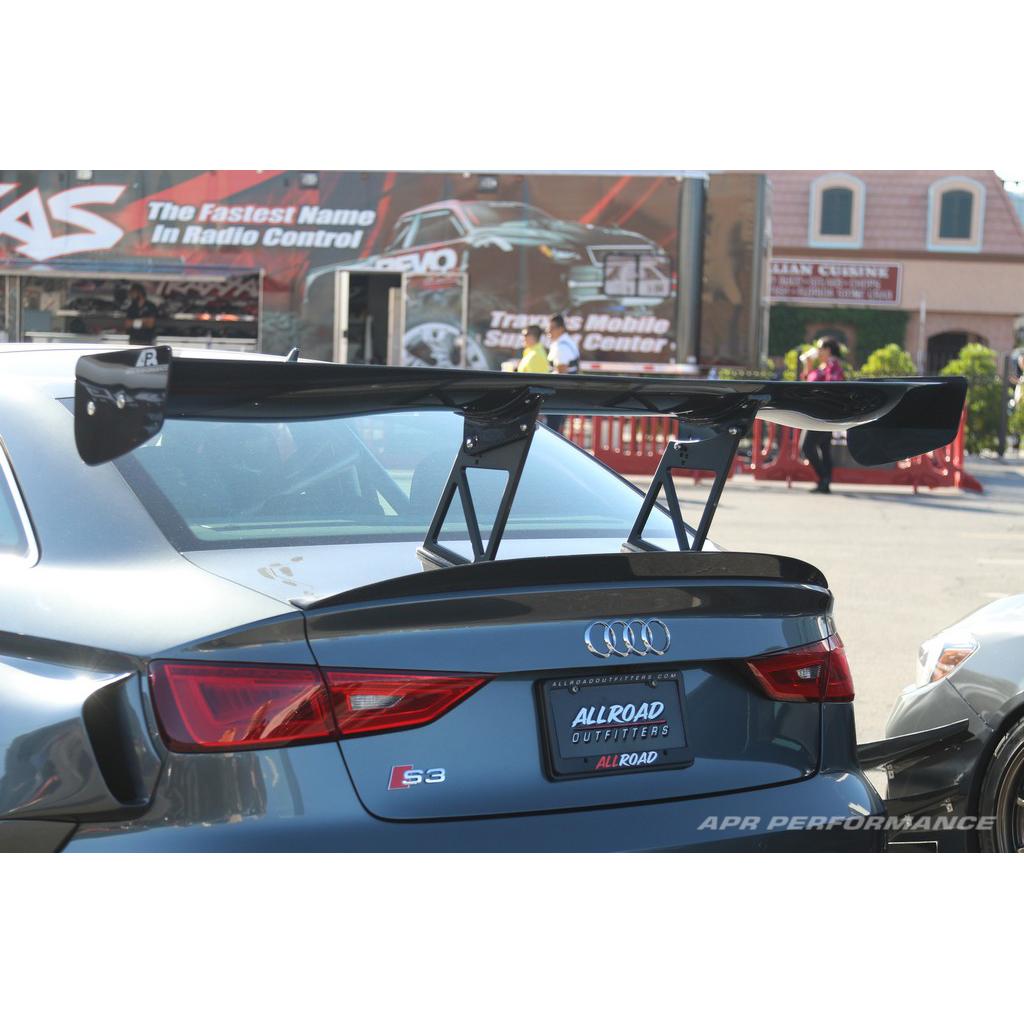 Audi S3 GTC-300 67" Carbon Fiber Adjustable Wing 2013-2016