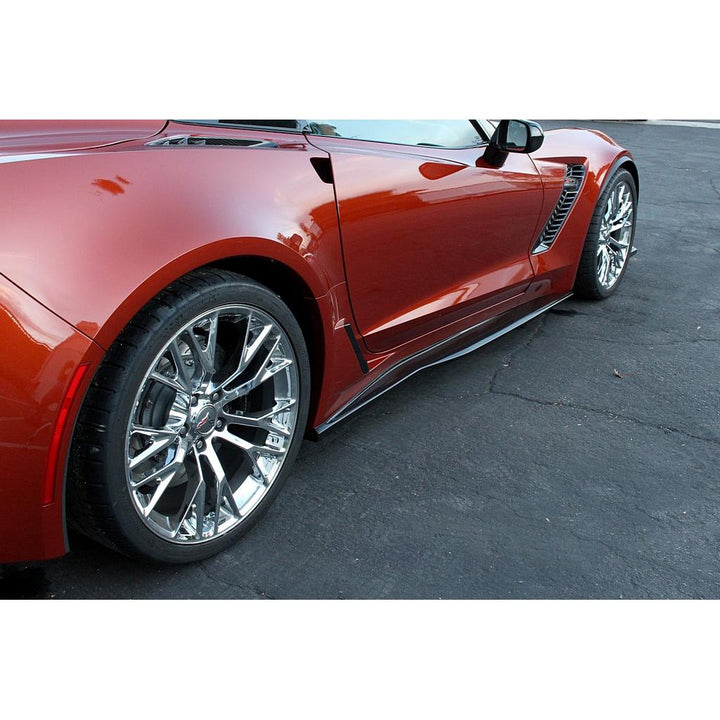 Carbon Fiber Chevrolet Corvette C7 Z06 Track Pack Aero Kit 2015 - 2019 (Version 2)