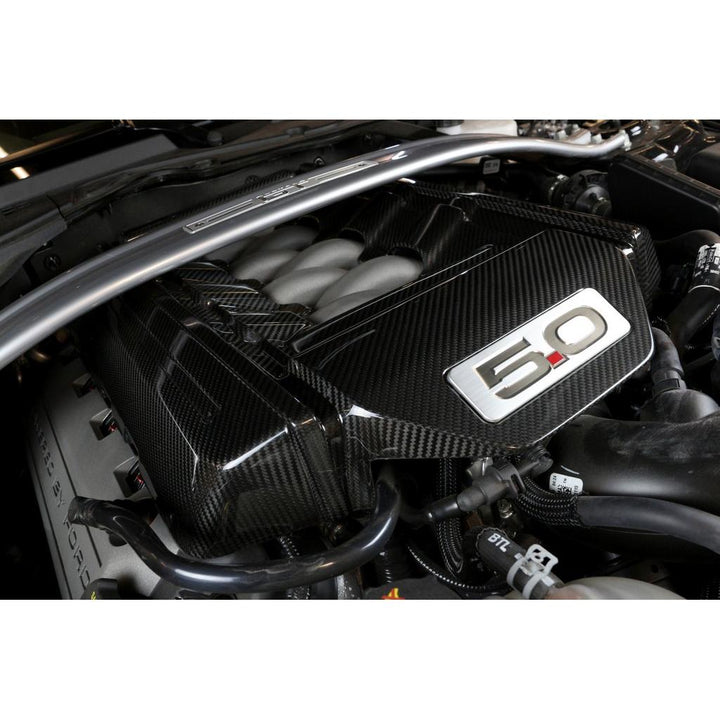 Carbon Fiber Ford Mustang S550 GT 5.0 Engine Cover 2015-2017