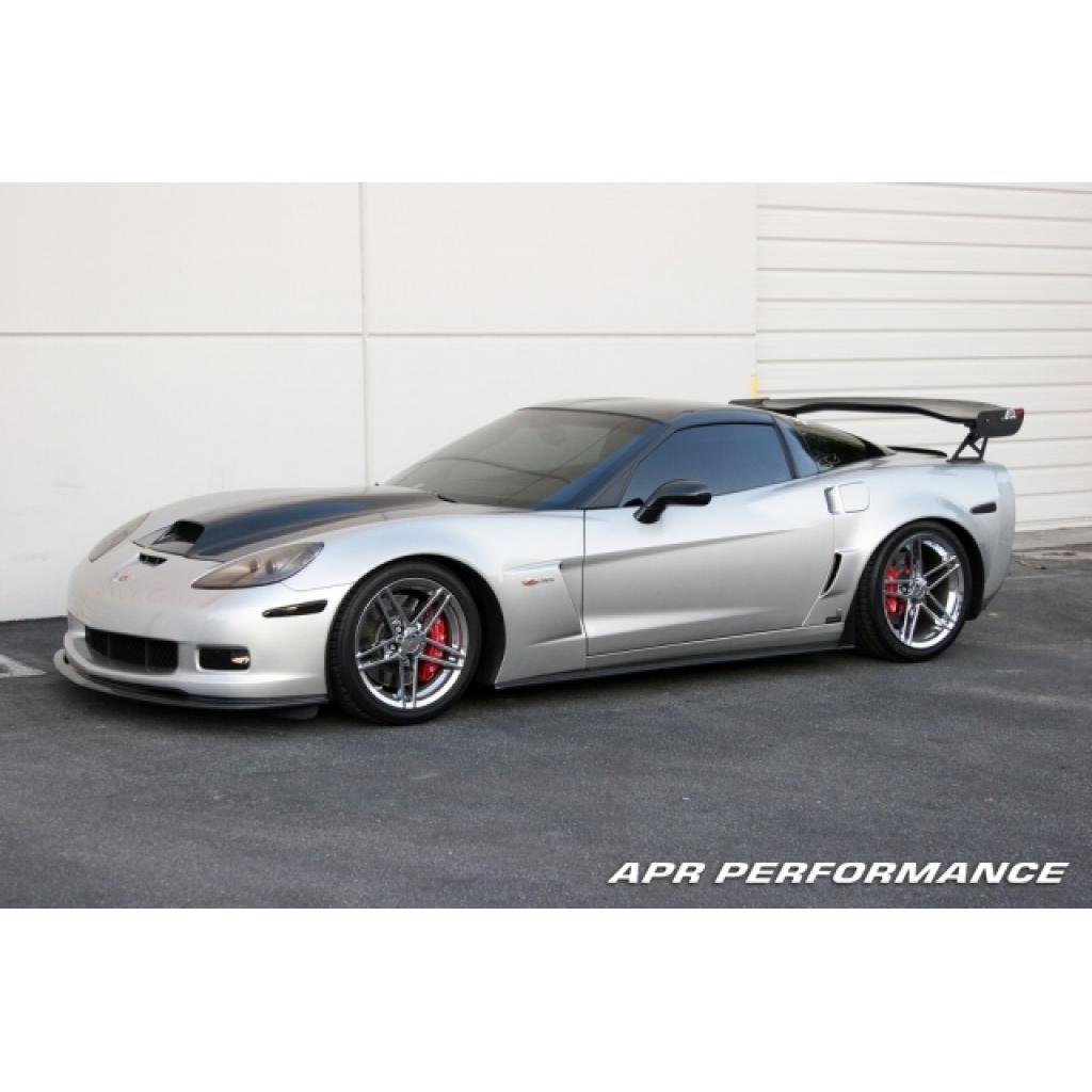 Carbon Fiber Chevrolet Corvette C6 Z06 Side Rocker Extensions/ Side Skirt 2006-2013 (Fits Z06 and Grand Sport)