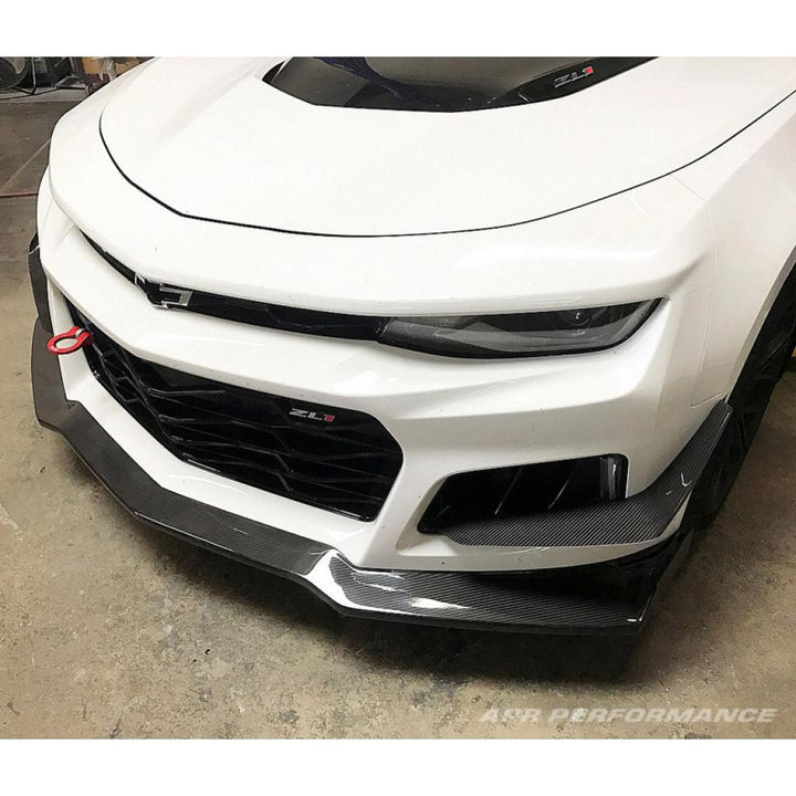 Chevrolet Camaro ZL1 Front Bumper Carbon Fiber Canards 2017-2024