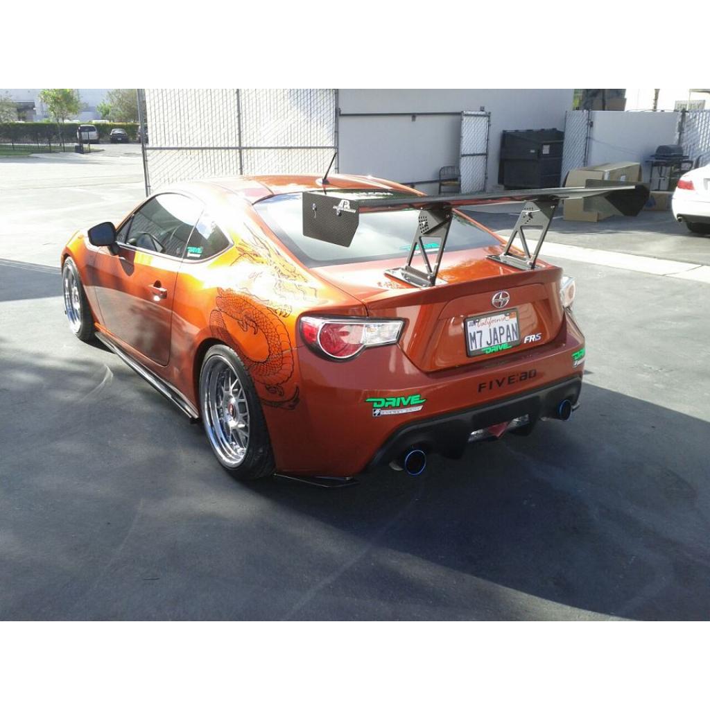 Scion FR-S / Toyota GT86/ Subaru BRZ GT-250 Carbon Fiber Standard Adjustable Wing 2013-2016