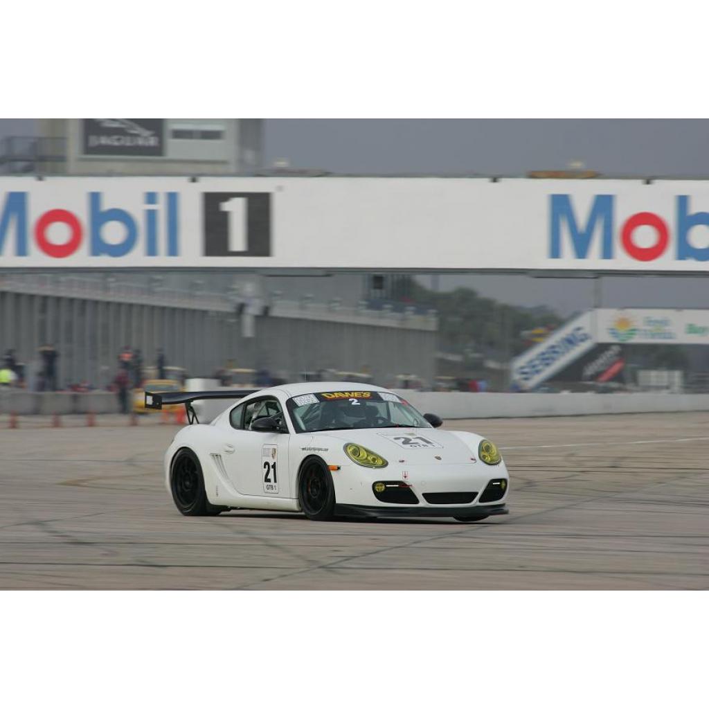 Porsche Cayman  2006-2012 GTC-300 Carbon Fiber Adjustable Wing