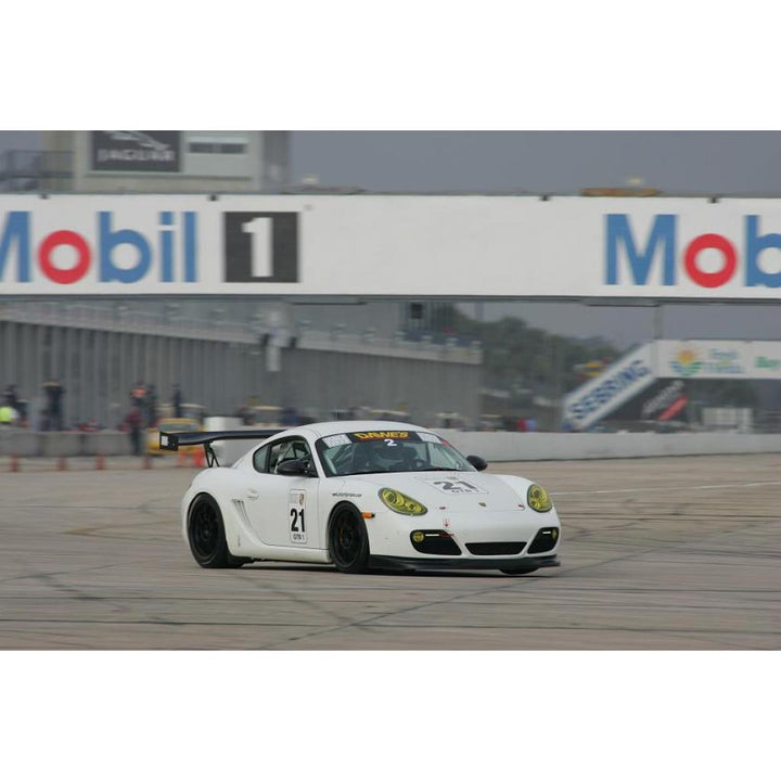 Porsche Cayman  2006-2012 GTC-300 Carbon Fiber Adjustable Wing