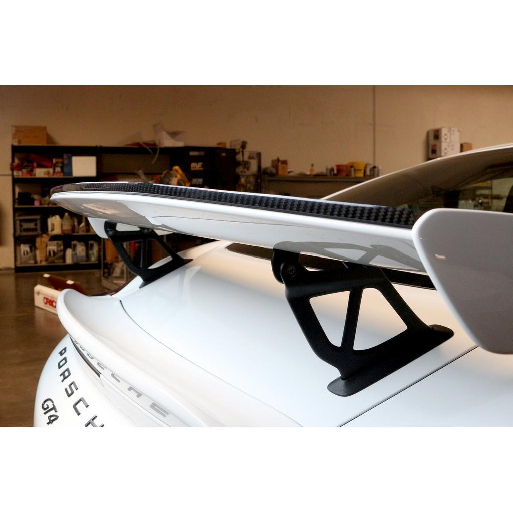 Carbon Fiber Porsche 981 Cayman GT4 Gurney Flap 2015-2016