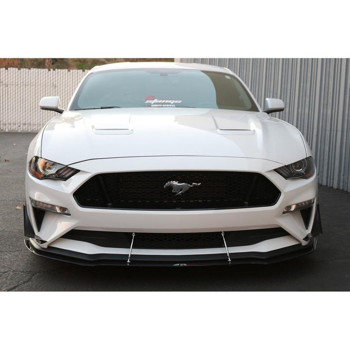 Ford Mustang S550 Carbon Fiber Front Wind Splitter 2018-2023