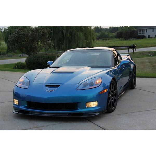 APR Performance GT-250 Corvette C6 71" Adjustable Carbon Fiber Wing - Attacking the Clock Racing