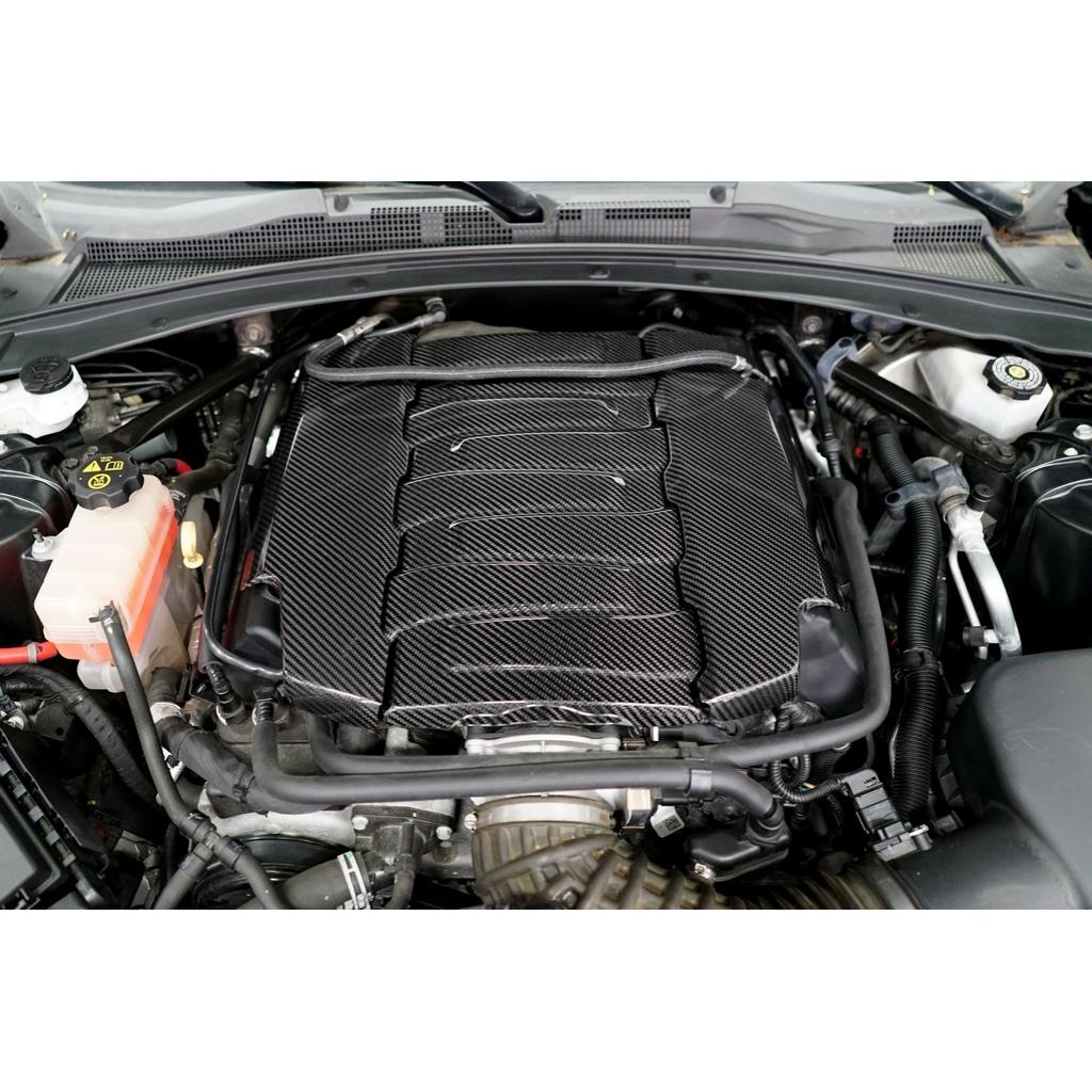 Carbon Fiber Chevrolet Camaro SS LT1 Engine Cover Package 2016-2023