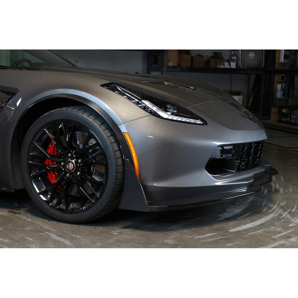 Chevrolet Corvette C7/ C7 Z06 Carbon Fiber Front Air Dam / Splitter / Lip 2014 - 2019