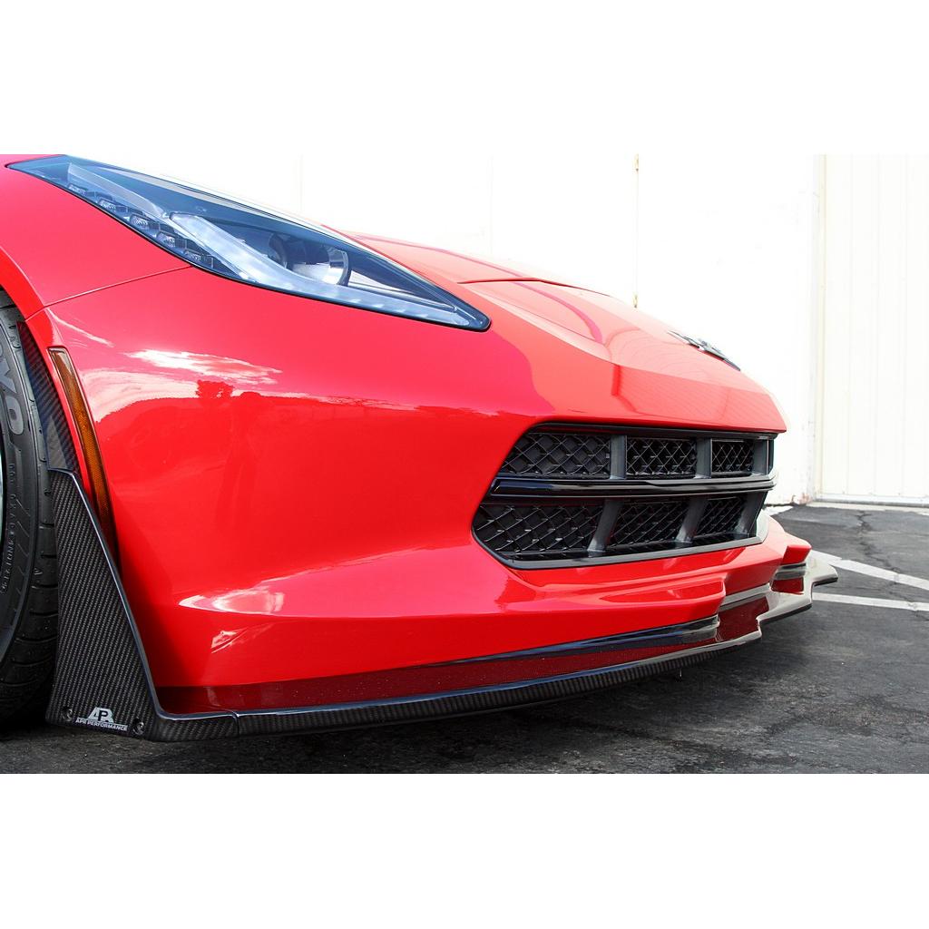 Chevrolet Corvette C7/ C7 Z06 Carbon Fiber Front Air Dam / Splitter / Lip 2014 - 2019