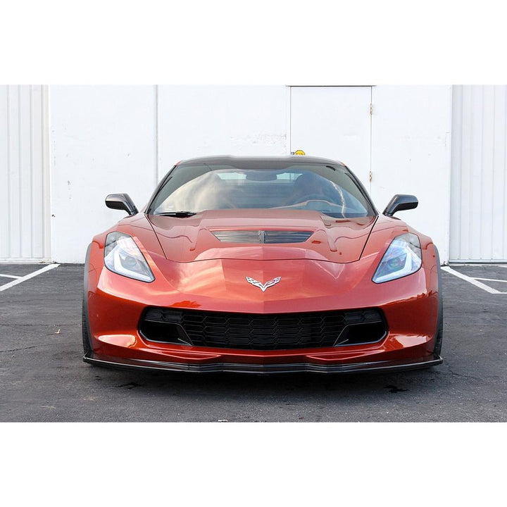 Chevrolet Corvette C7/ C7 Z06 Carbon Fiber Front Air Dam / Splitter / Lip 2014 - 2019