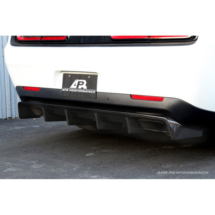 Dodge Challenger Hellcat Carbon Fiber Rear Diffuser 2015-2023