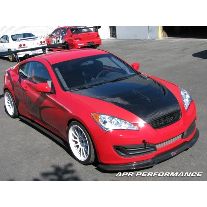 Carbon Fiber Hyundai Genesis Coupe Side Rocker Extensions/ Side Skirt 2009-2012