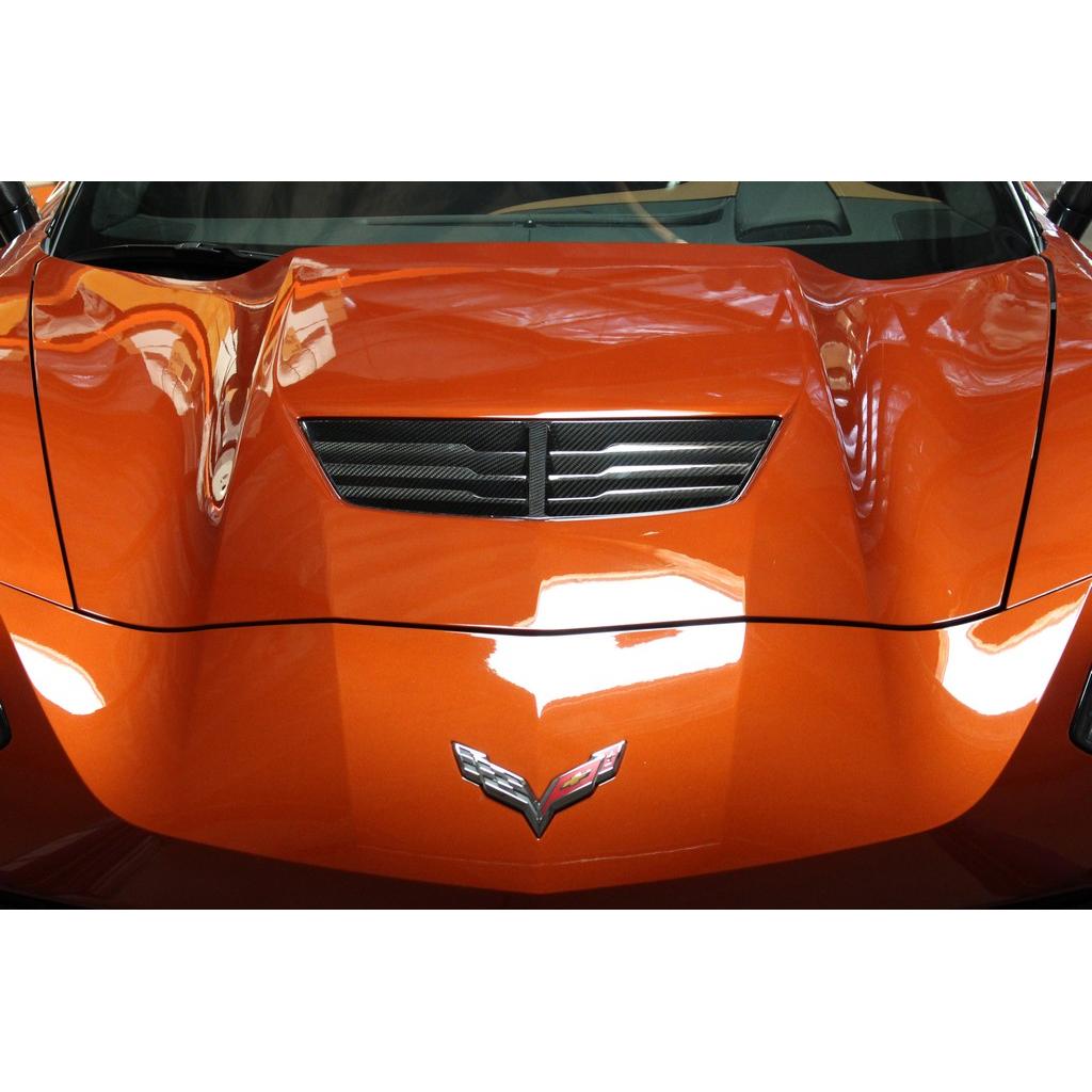 Carbon Fiber Chevrolet Corvette C7 C7 Z06 Hood Vent 2014 - 2019