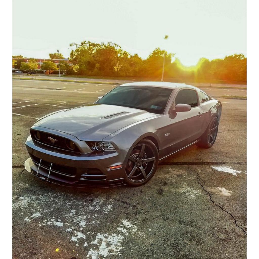 Ford Mustang Roush Front Carbon Fiber Wind Splitter 2013-2014