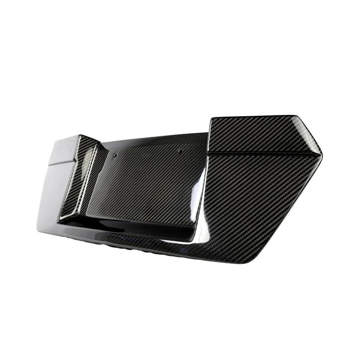 Carbon Fiber Chevrolet Corvette C8 License Plate Backing 2020-UP