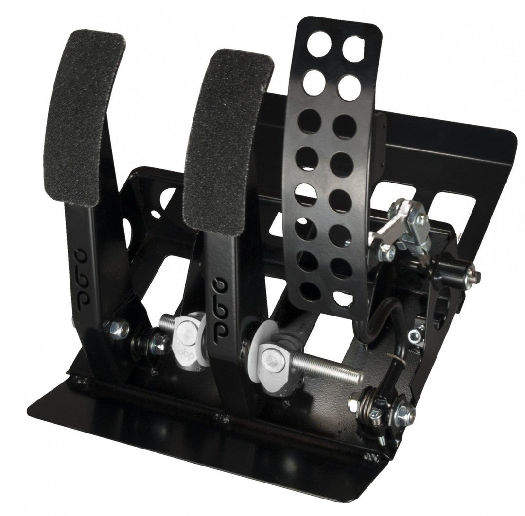 obp Motorsport Track-Pro Floor Mounted 3 Pedal System - Attacking the Clock Racing