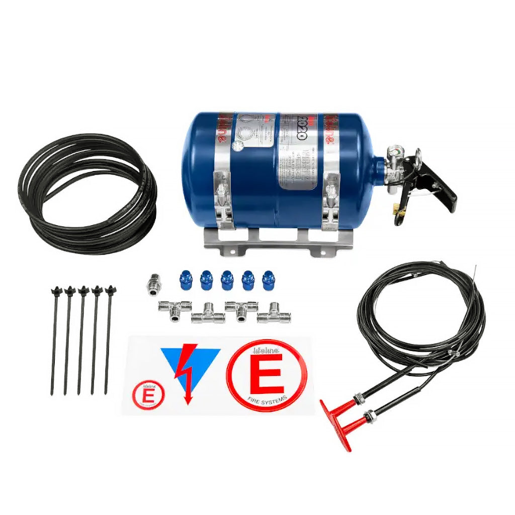 Lifeline Zero 2020 FIA 3.0L Fire Marshal AFFF Mechanical System