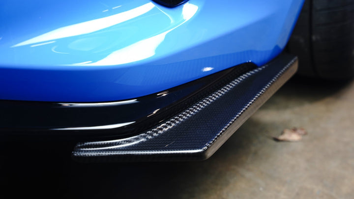 Carbon Fiber Honda FL5 Civic Type R Rear Bumper Skirts 2023 - Current