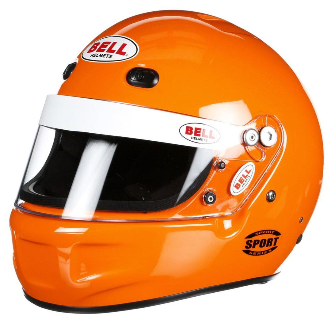 Bell K1 Sport Orange Helmet Medium (58-59) - Attacking the Clock Racing